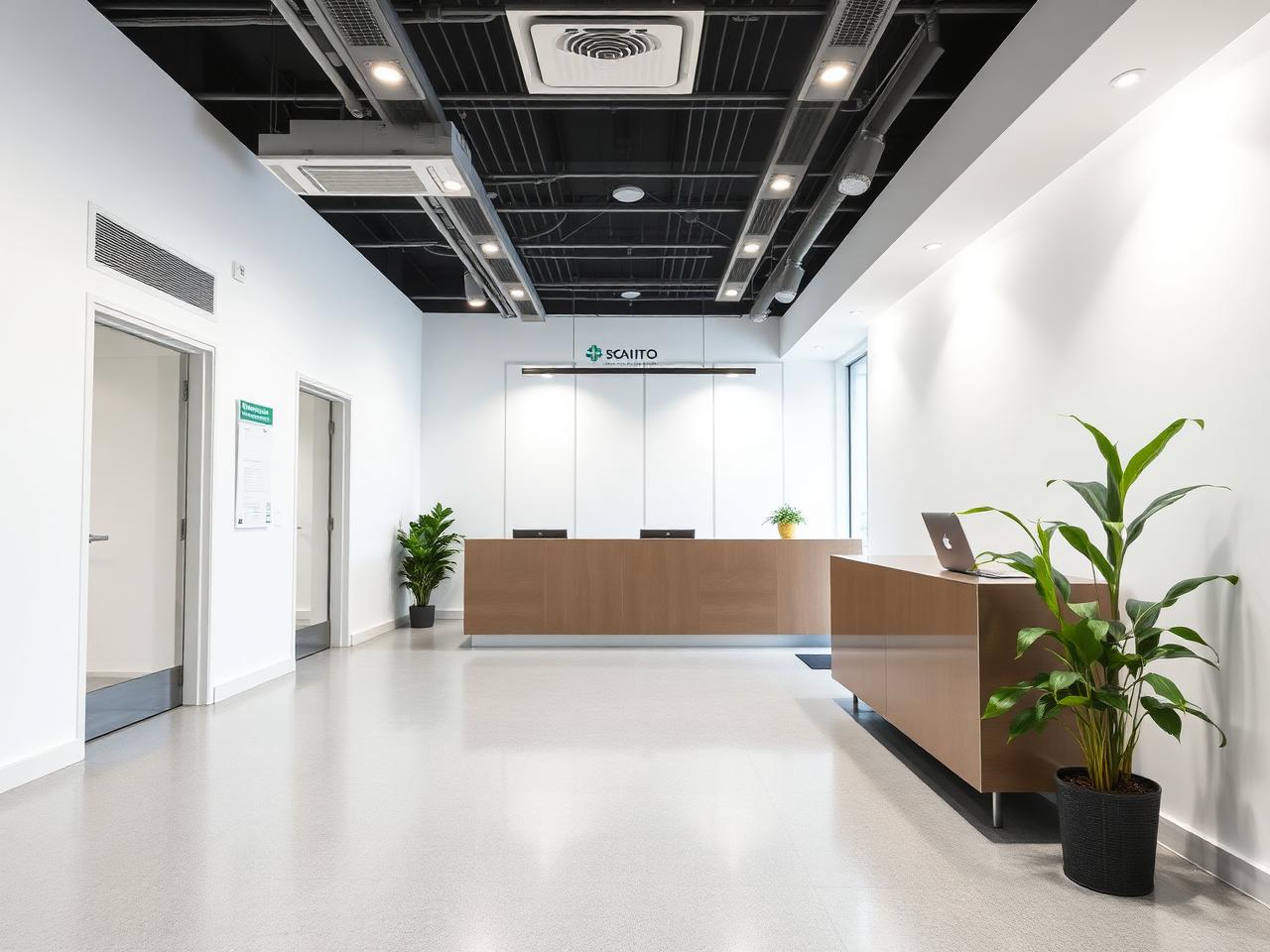 Commercial Clinic Vinyl Installation – After