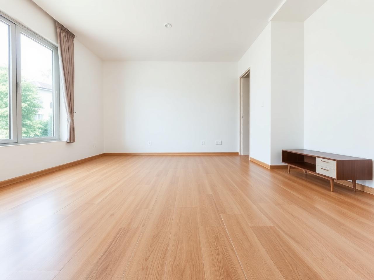 HDB Living Room Vinyl Flooring Upgrade – After