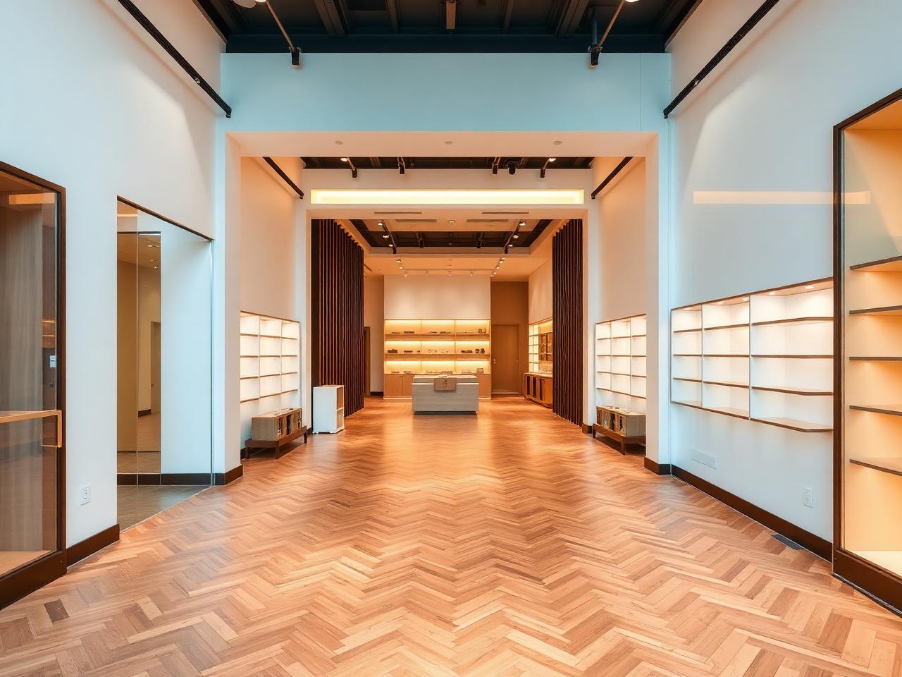 Retail Shop Flooring Makeover – After